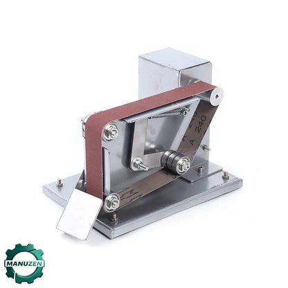 Ponceuse à bande 30 × 533 mm – table inclinable 7 vitesses - Argenté / Allemagne - ponceuse bande table inclinable