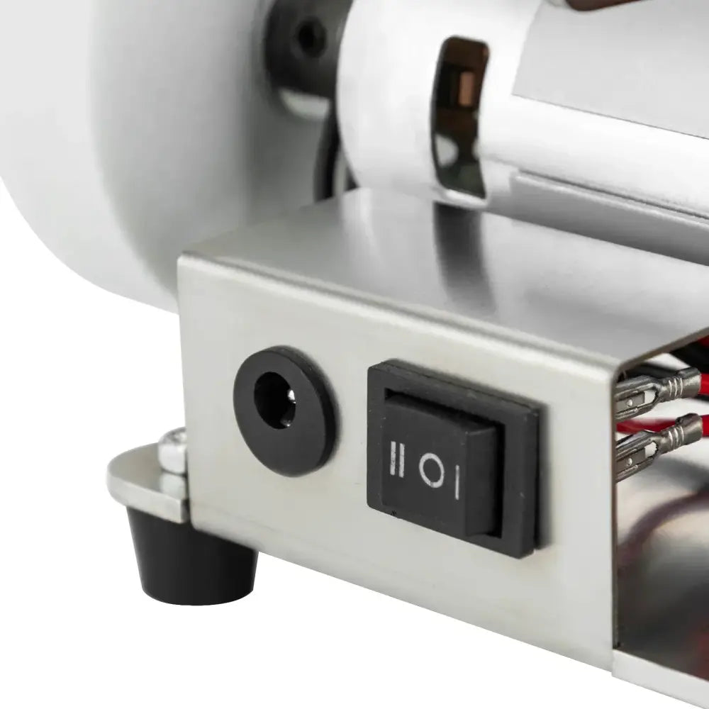 Ponceuse À Bande Mini Électrique 7 Vitesses Réglables Acier Inox 304