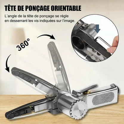 Ponceuse pneumatique – texte en français