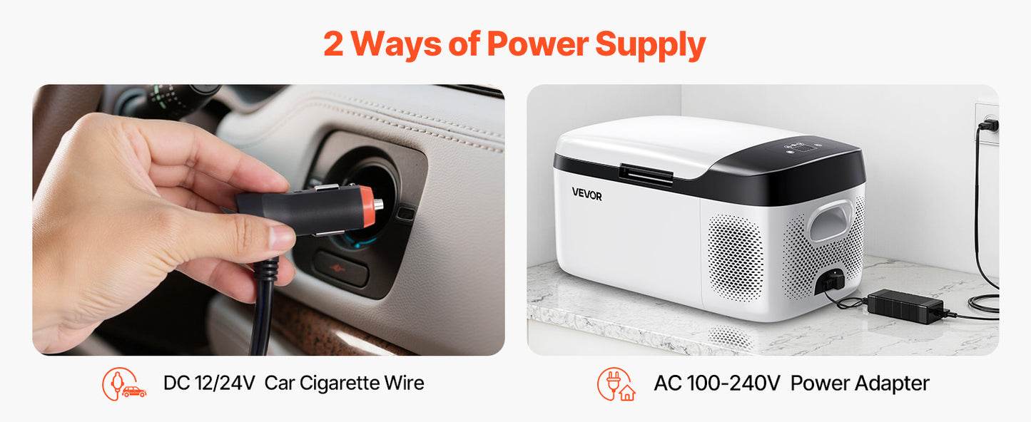 Réfrigérateur Portable 15L SucceBuy 12V Et 24V Avec Contrôle App
