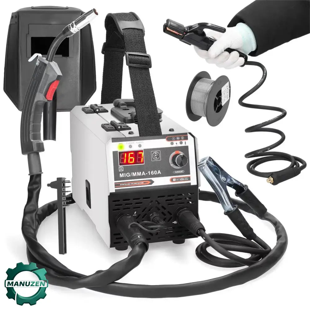 Poste à souder MIG MMA sans gaz 20–120 A – image produit