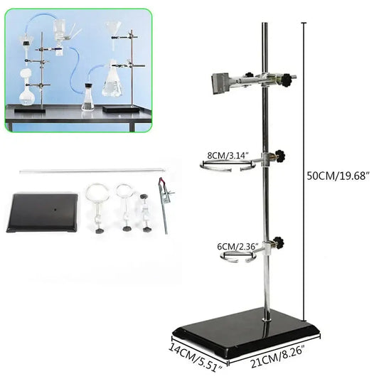 Potence de laboratoire avec pince – tige 50 cm – photo produit 2