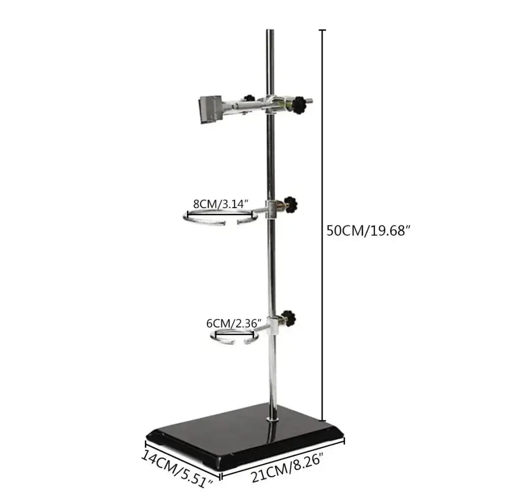 Potence de laboratoire avec pince – tige 50 cm – photo produit 4