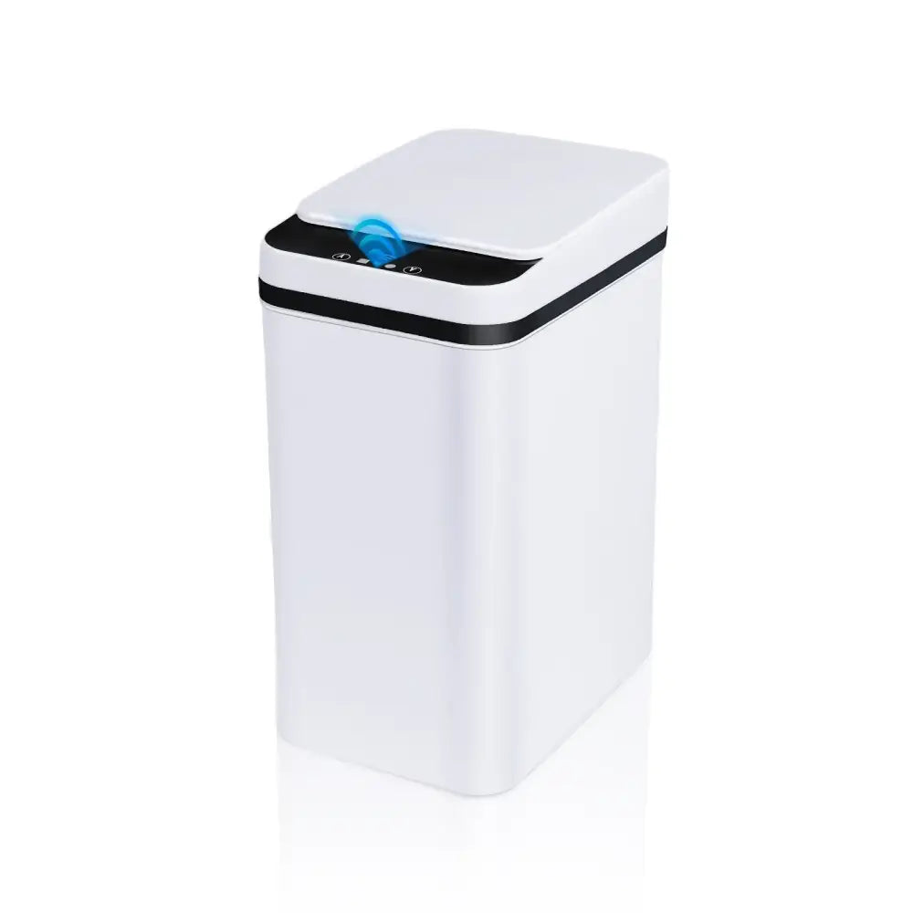 Poubelle automatique 12 L à détecteur de mouvement – variante Blanc