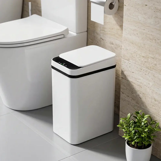 Poubelle automatique 12 L à détecteur de mouvement – photo produit 2