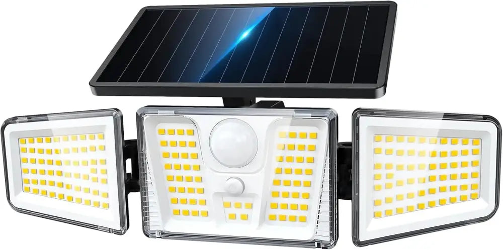 Projecteur solaire 210 LED à détecteur de mouvement – IP65 – variante 1 pièce