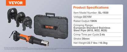 Vevor Pince À Sertir Pro 20V, Sertissage Rapide, M15 M22 M28 20v _Hi_chtgptapp_optimised_this_description-generator _Hi_chtgptapp_optimised_this_seo-meta-description _Hi_chtgptapp_optimised_this_seo-meta-title _Hi_chtgptapp_optimised_this_tags-generator _Hi_chtgptapp_optimised_this_title-generator bois m15 m22 m28 menuiserie outil pince à sertir pro rapide sertissage succebuy