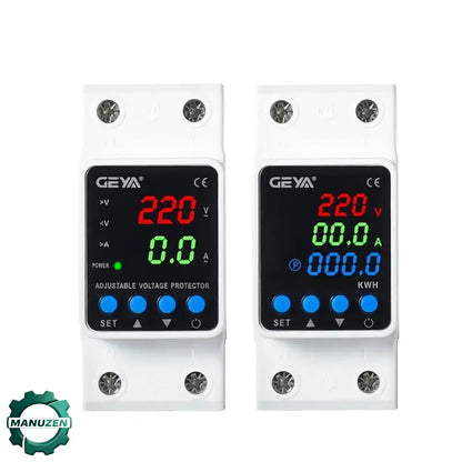 Protecteur surtension et sous-tension 63 A 220 V – rail DIN - 2P – 63 A – 220 V / Espagne / Tension + courant + énergie