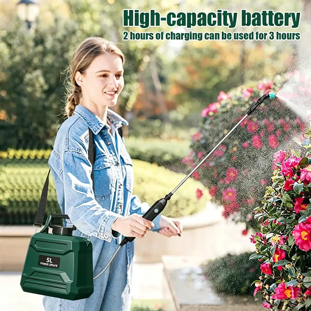 Pulvérisateur électrique de jardin 5 ou 8 L – rechargeable USB - Pulvérisateur électrique