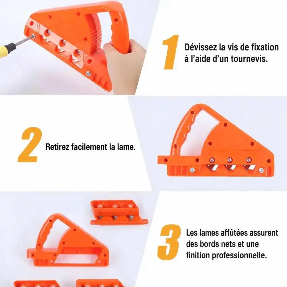 Rabot pour plaques de plâtre – texte en français