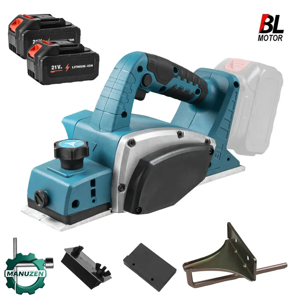 Rabot électrique sans fil 15 000 tr/min – 2 batteries - Avec 2 batteries / Pologne - Rabot électrique sans fil