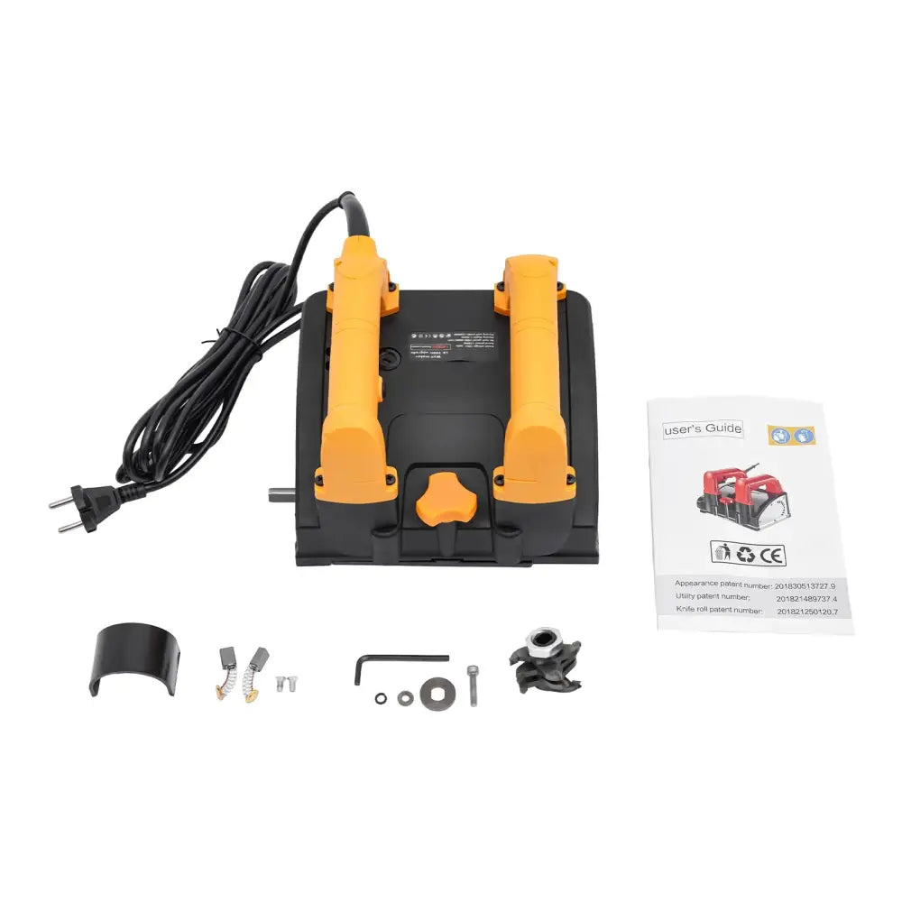 Raboteuse murale 1200 W – décapage plâtre et enduit - Lames standard / Européenne / Espagne - Raboteuse murale