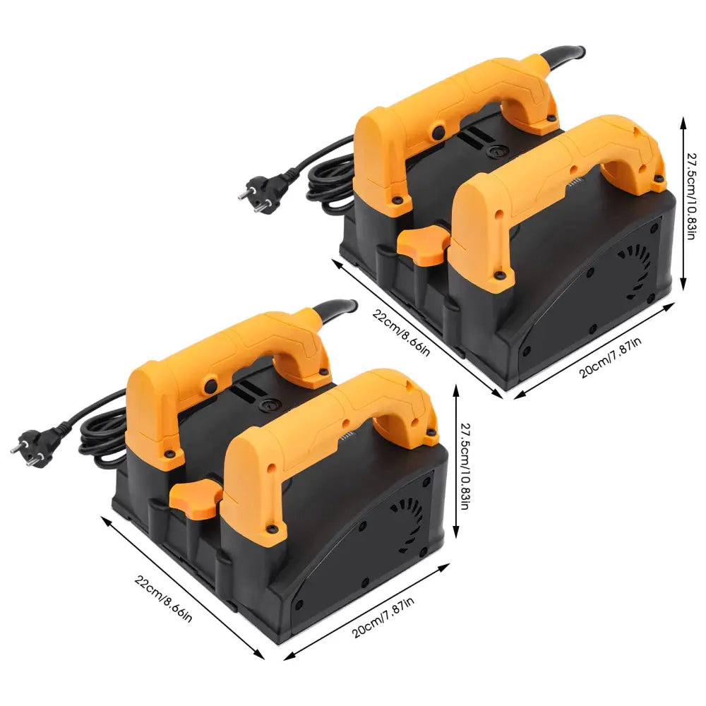 Raboteuse murale 1200 W – décapage plâtre et enduit - Lames standard / Européenne / Espagne - Raboteuse murale