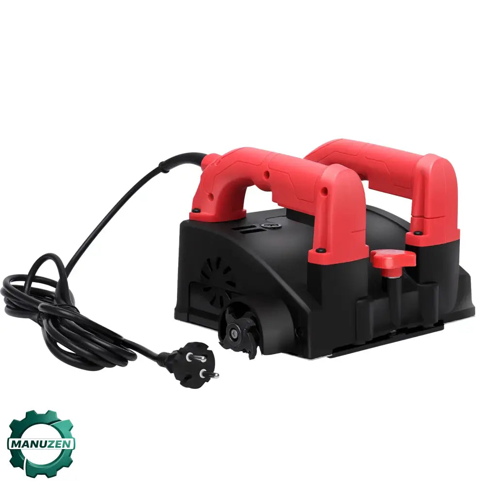 Raboteuse murale électrique 1 200 W, largeur 160 mm - Rouge et noir / Prise européenne / Allemagne - Raboteuse murale
