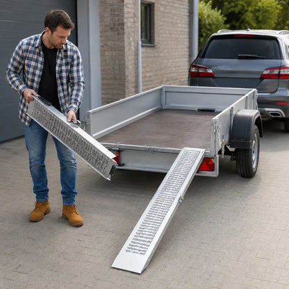 Rampe de chargement pliable 188 cm – 400 kg - rampe chargement pliable 188 cm