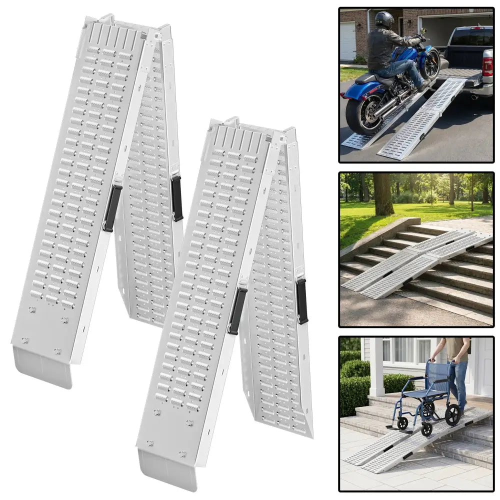 Rampes de chargement pliables pour moto – lot de 2 - Pologne - rampes chargement moto pliables