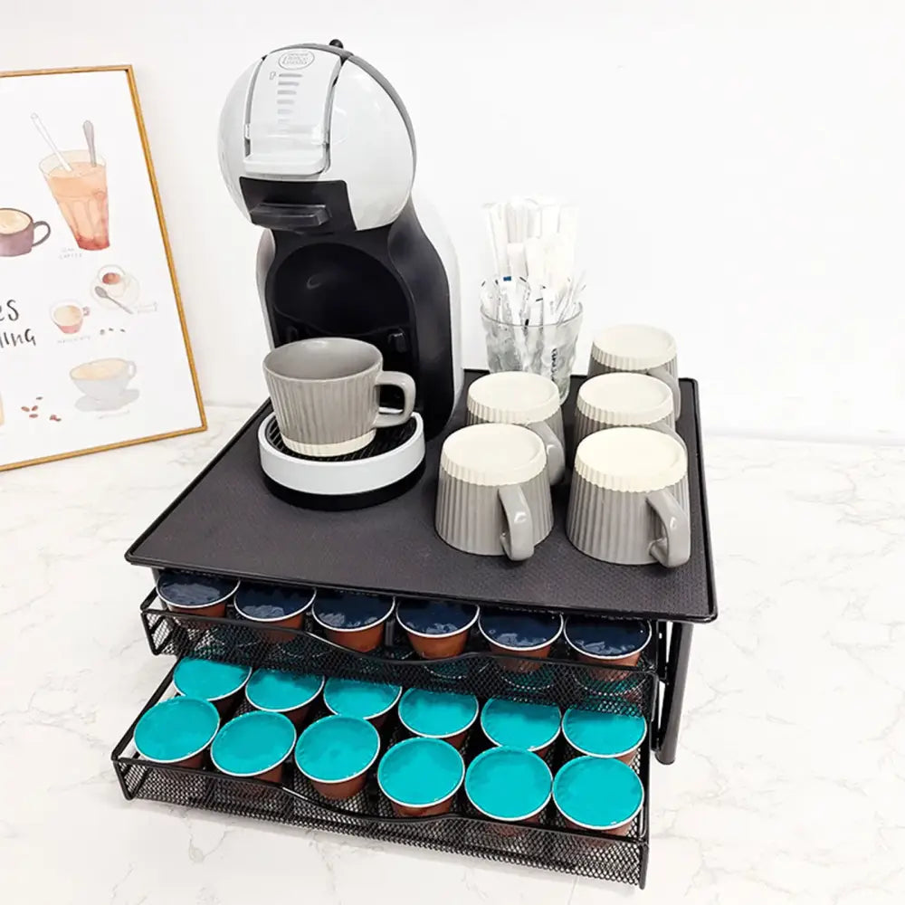 Range-capsules dolce gusto 72 capsules — double tiroir