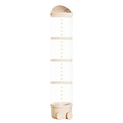 Rangement peluches transparent en forme de tube - Pologne / Beige - rangement peluches transparent