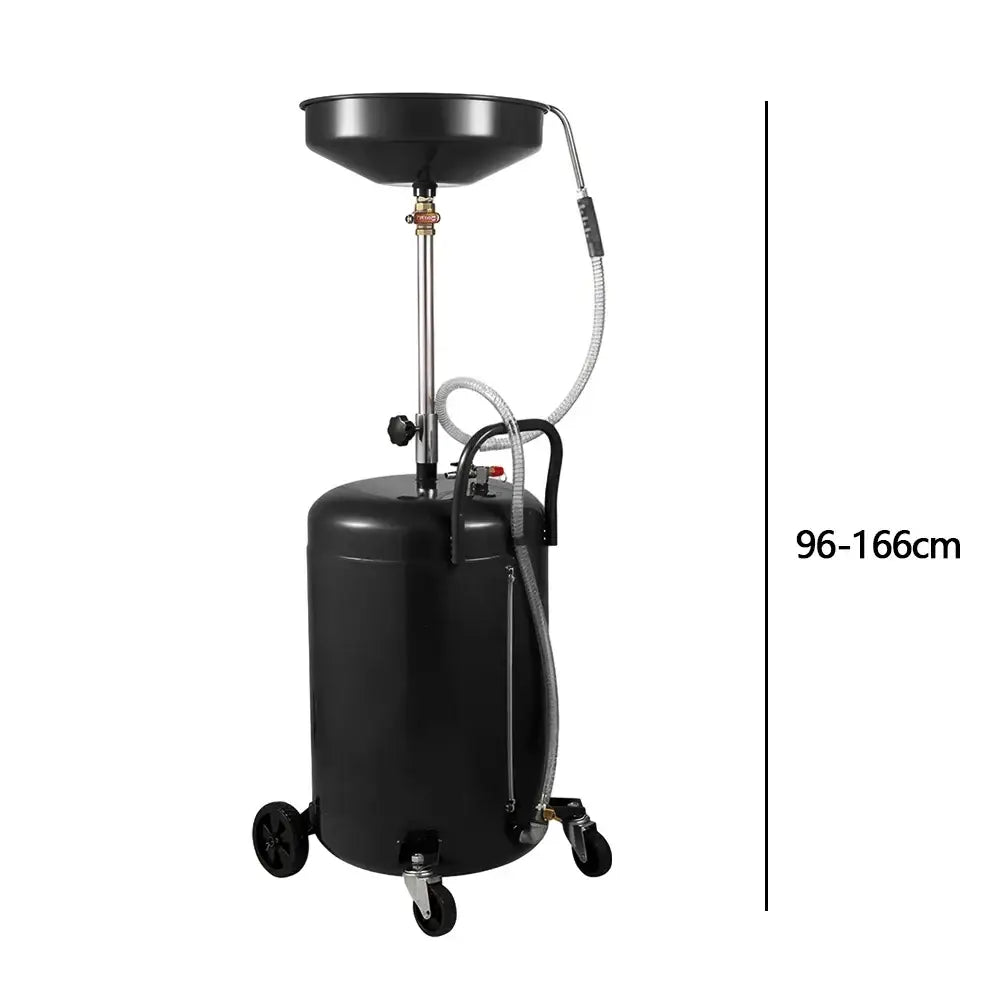 Récupérateur d’huile usagée pneumatique 80 L - Noir / Allemagne - Vidange et entretien automobile