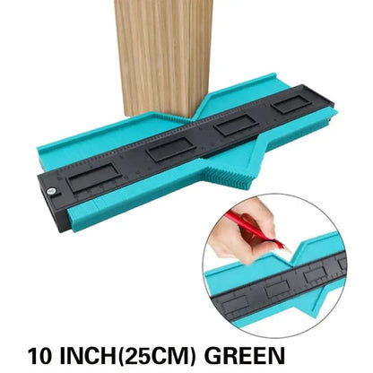 Règle De Découpe Multifonction Copieur De Lignes Pour Bois Et Carreaux - 10 Inch Green / France