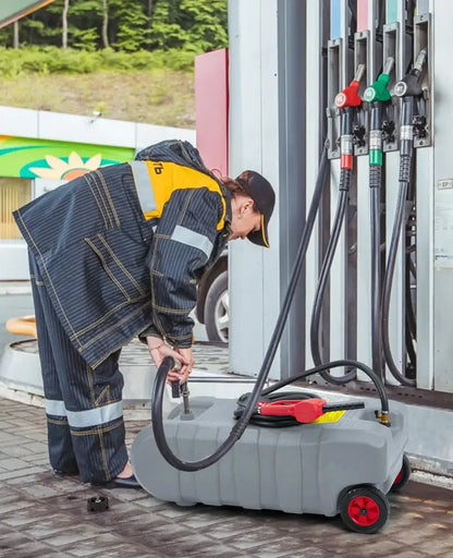 Réservoir carburant sur roues 15 gal – pompe manuelle - réservoir carburant sur roues pompe manuelle