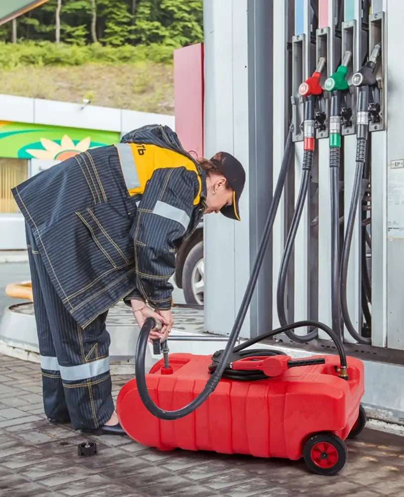 Réservoir carburant sur roues 15 gal – pompe manuelle - réservoir carburant sur roues pompe manuelle