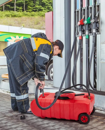 Réservoir carburant sur roues 15 gal – pompe manuelle - réservoir carburant sur roues pompe manuelle