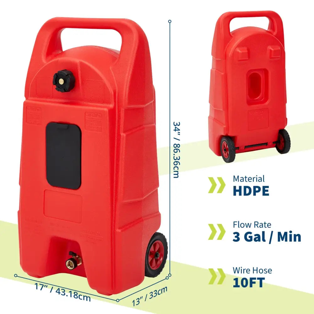 Réservoir carburant sur roues 15 gal – pompe manuelle - réservoir carburant sur roues pompe manuelle