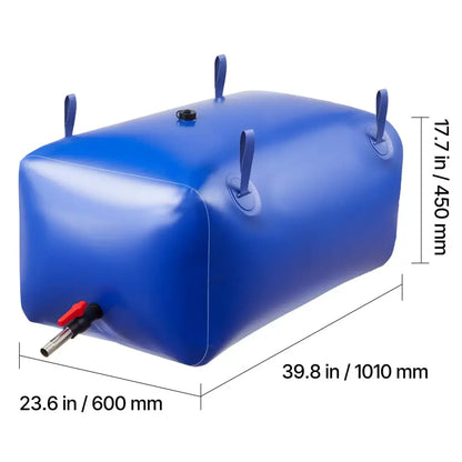 Réservoir d’eau souple pliable 113 à 1 000 L – PVC 1000D 240 L République tchèque