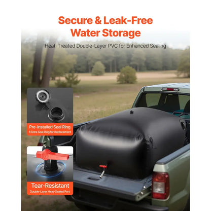 Réservoir d’eau souple pliable 113 à 1 000 L – PVC 1000D