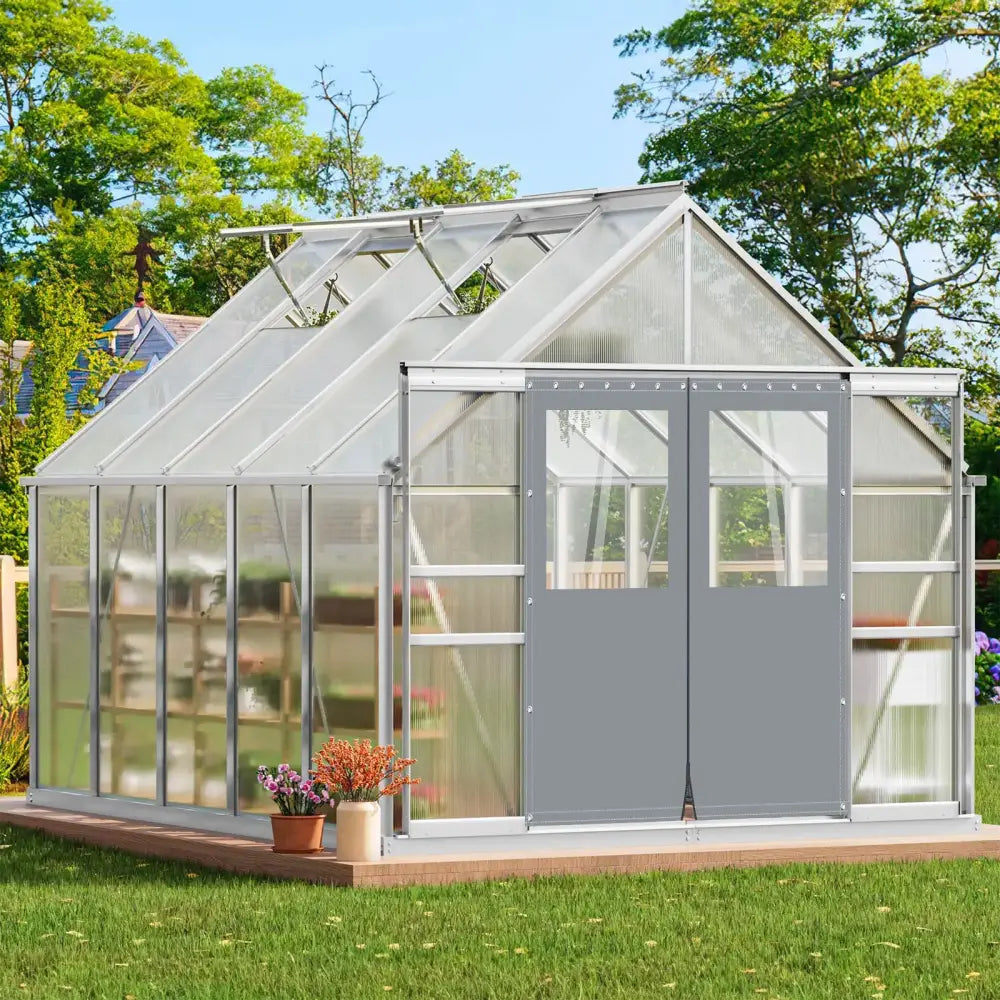 Rideau extérieur PVC transparent zippé 650 g/m² – détail 3