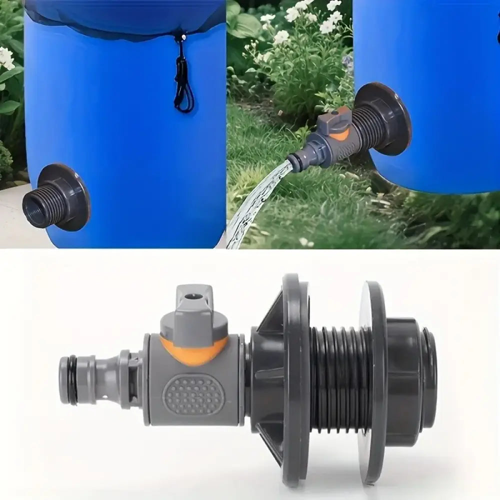 Robinet adaptateur pour cuve IBC et récupérateur d’eau