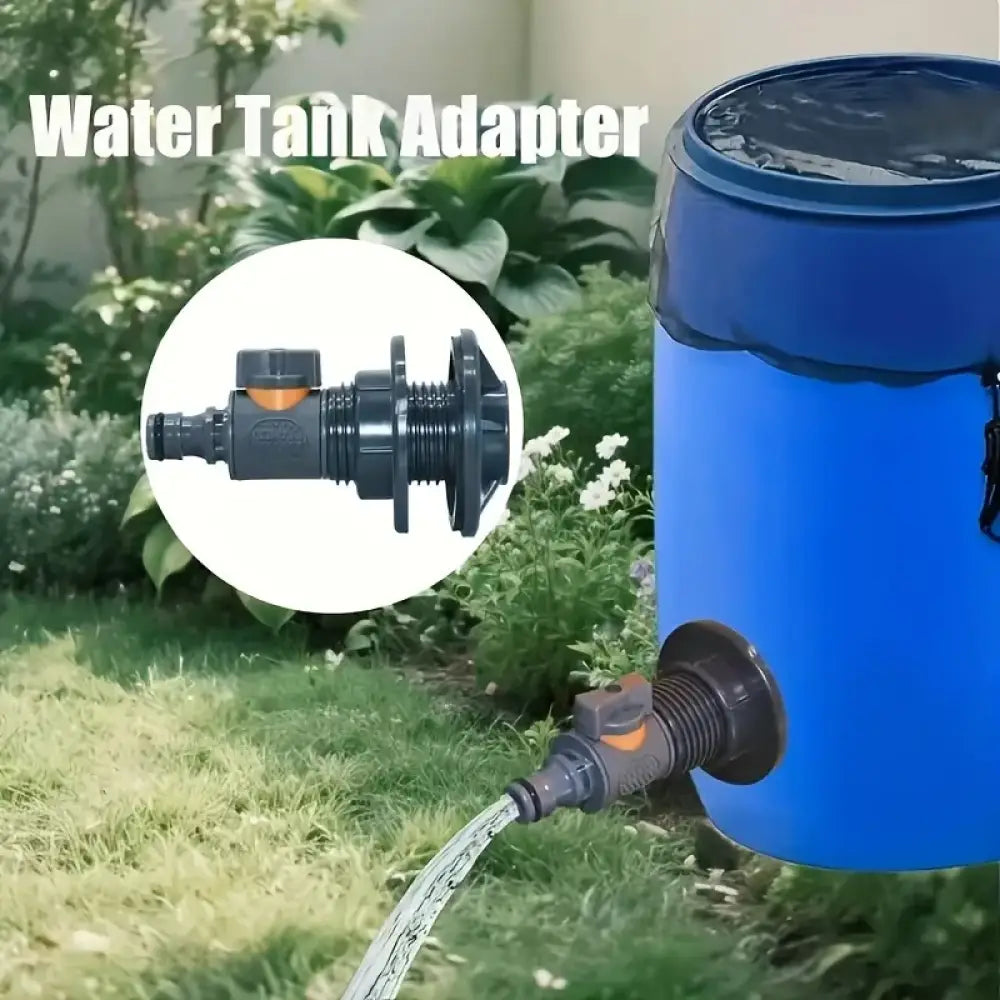 Robinet adaptateur pour cuve IBC et récupérateur d’eau
