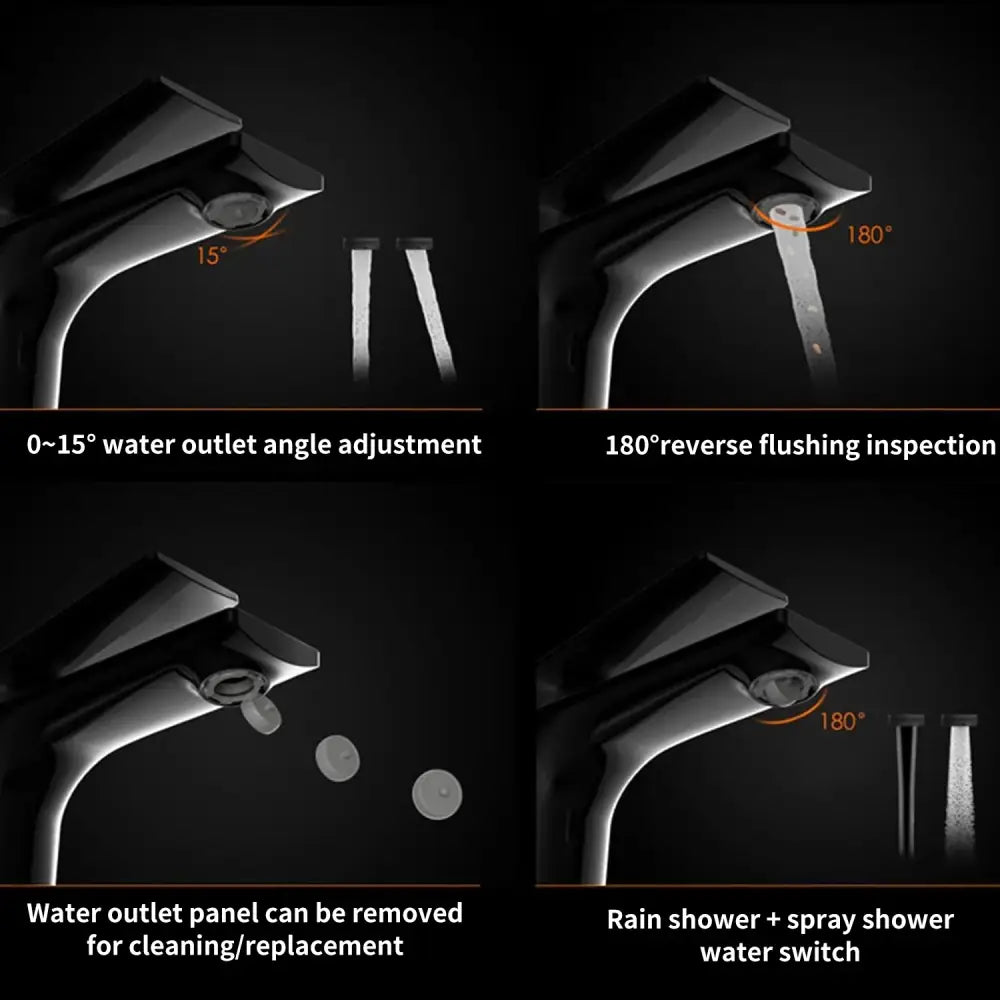 Robinet Lavabo Luxe Avec Affichage Température LED Numérique
