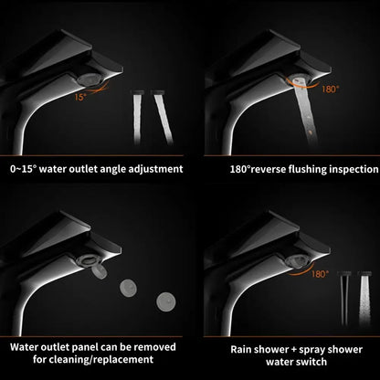 Robinet Lavabo Luxe Avec Affichage Température LED Numérique