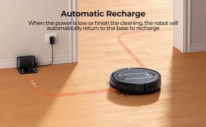 Robot aspirateur laveur 3 en 1 avec application - robot aspirateur laveur connecté 3 en 1