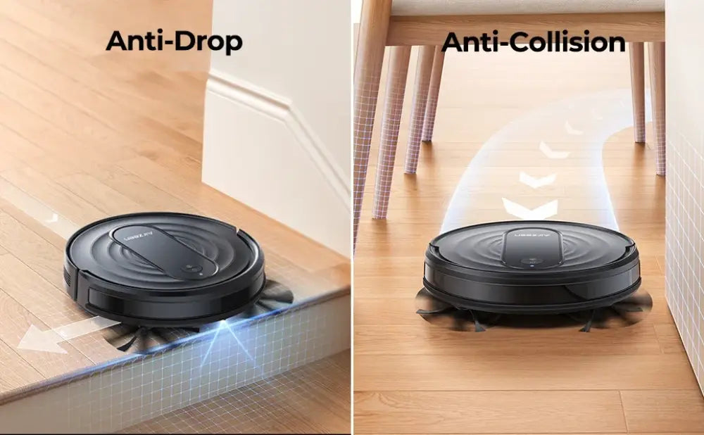 Robot aspirateur laveur 3 en 1 avec application - robot aspirateur laveur connecté 3 en 1