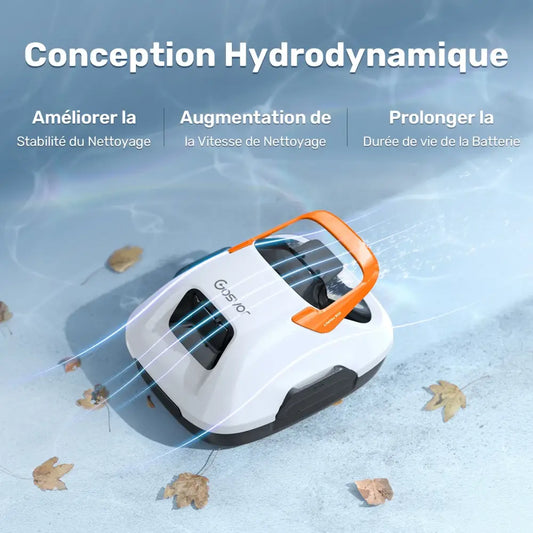 Robot Piscine Sans Fil Aspirateur Pour Piscine Hors Sol Portable