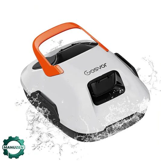 Robot Piscine Sans Fil Aspirateur Pour Piscine Hors Sol Portable Blanc France