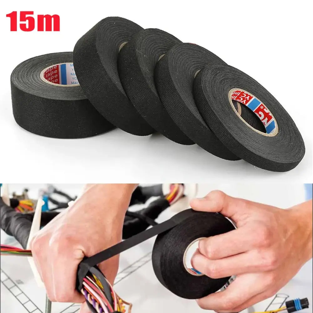 Ruban adhésif textile résistant à la chaleur – 10 m × 25 mm – détail produit 2