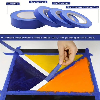 Ruban de masquage bleu pour peinture – plusieurs largeurs – détail produit 3