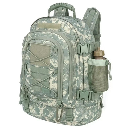 Sac à dos tactique MOLLE 60 L en nylon – variante Motif ACU