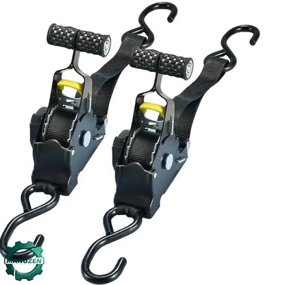 Sangle d’arrimage à cliquet rétractable – unité ou lot de 2 - Sangle arrimage cliquet rétractable