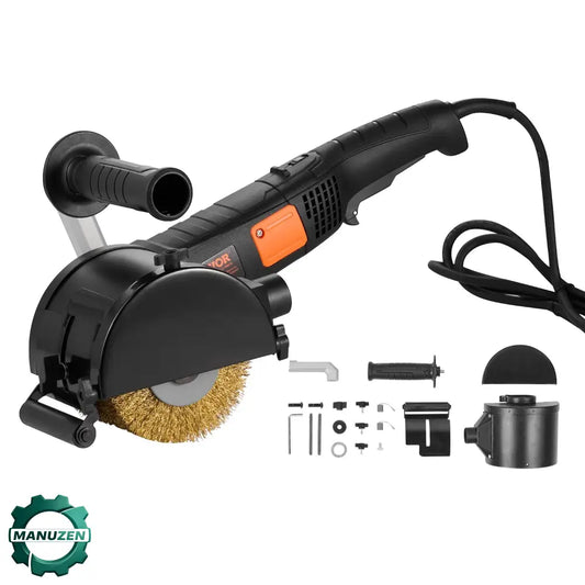 Satinatrice métal et bois 1300 W — 6 vitesses