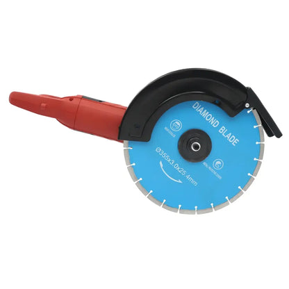 Scie à béton 3000 W — disque 350 mm, coupe 135 mm