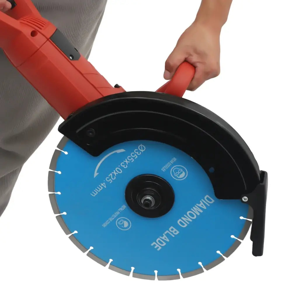 Scie à béton 3000 W — disque 350 mm, coupe 135 mm