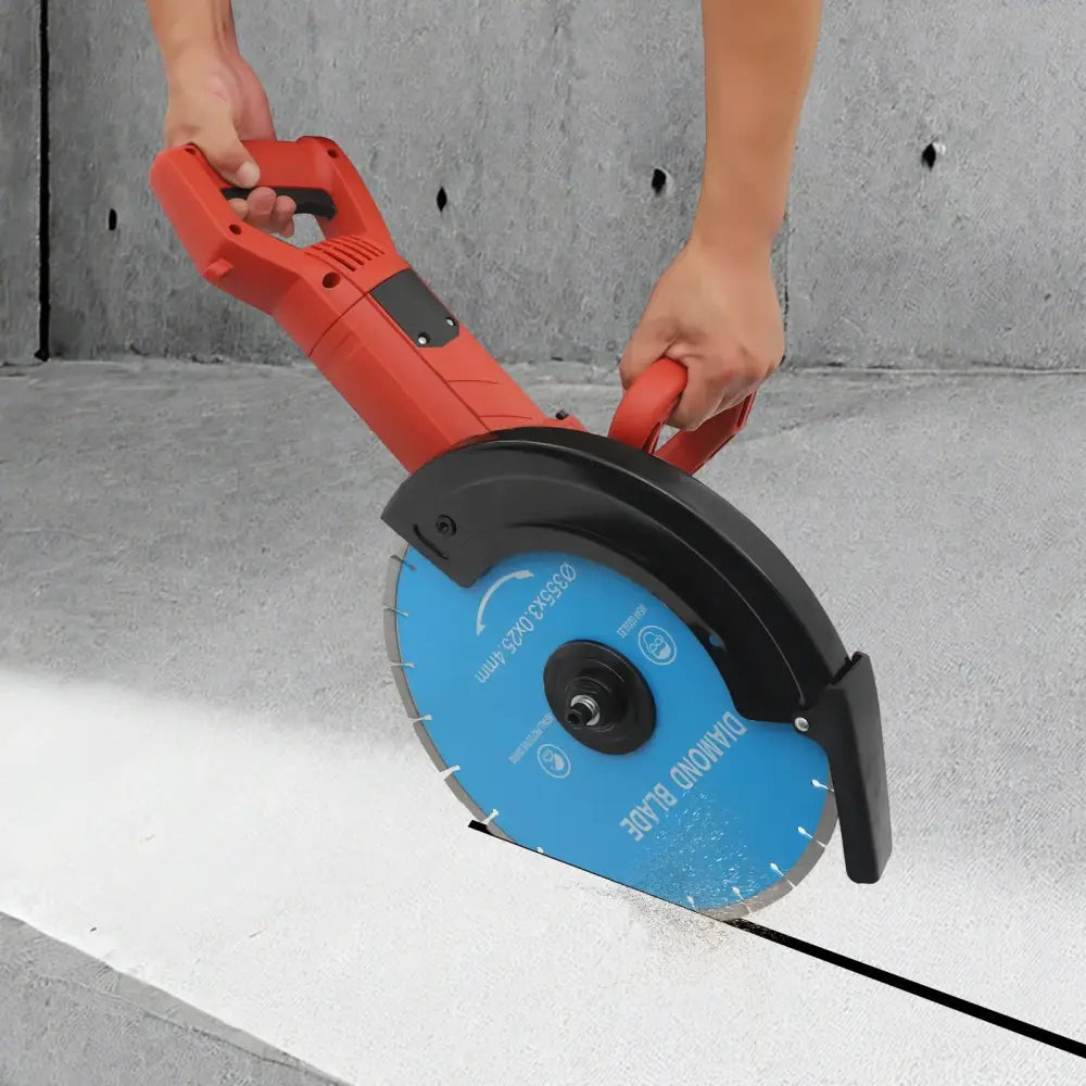 Scie à béton 3000 W — disque 350 mm, coupe 135 mm