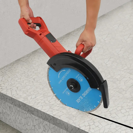 Scie à béton 3000 W — disque 350 mm, coupe 135 mm