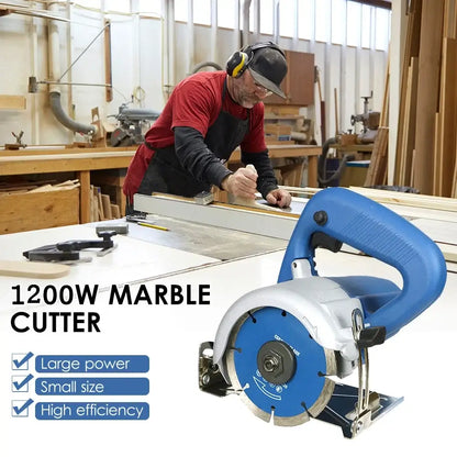 Scie à carrelage électrique 1200 W – coupe 0 à 45°