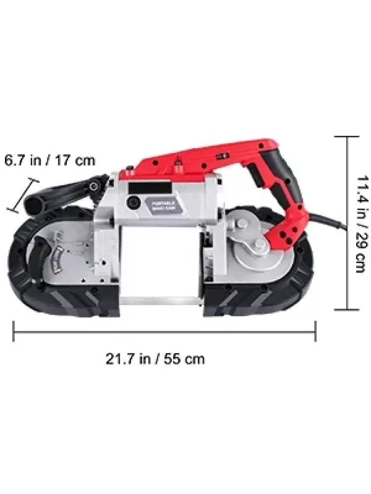 Scie à ruban portative 1100 W avec socle – 127 mm Avec socle en alliage France